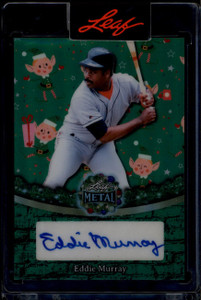 2025 Leaf Metal Happy Holidays Elf on the Shelf baem1 Eddie Murray Auto 5/5
