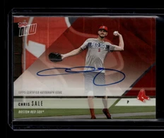 2018 Topps Now Road to Opening Day Autographs od24d Chris Sale Auto READ