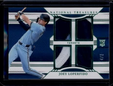 2024 National Treasures Game Gear Swatches 50 Joey Loperfido RC Quad Patch 4/5