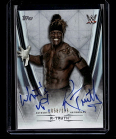 2020 Topps WWE Undisputed Autographs ART R-Truth Auto 58/199