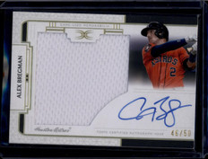 2024 Topps Definitive Collection Autograph Relics Alex Bregman Jersey Auto 46/50