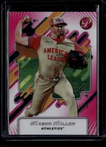 2025 Topps Pristine Pink Refractor 297 Mason Miller 11/15 ID: 180809