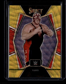 2022 Select WWE Prizms Gold wave Refractor 174 Vader 9/10 Premier Level ID: 180884