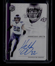 2018 Panini Elements Signatures Steel 1 Harrison Smith Auto 135/150 ID: 180958