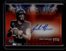 2025 Bowman Chrome U Campus Visit Orange Refrator CVAJH Josh Hoover RC Auto 9/25 ID: 181142