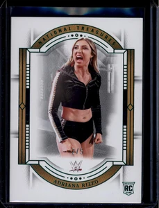 2024 Panini National Treasures WWE Emerald 12 Adrianna Rizzo 2/5