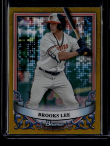 2024 Bowman Sterling Prospects Gold Refractor bsp16 Brooks Lee Rookie 49/50
