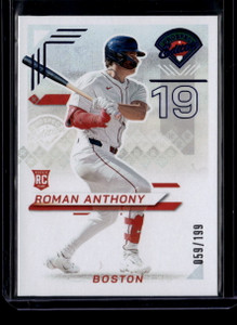 2025 Panini Prospect Edition Blue 76 Roman Anthony Rookie 59/199