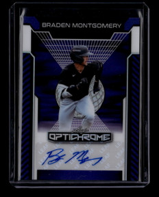 2025 Leaf Optichrome Purple Prismatic babm2 Braden Montgomery Rookie Auto 3/5