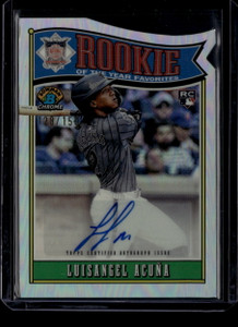 2025 Bowman Chrome ROY Favorites Autographs Luisangel Acuna RC Auto 128/150