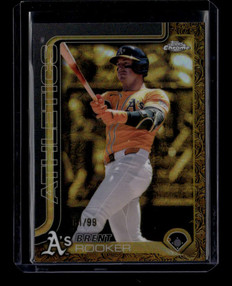 2025 Topps Chrome Gilded Collection 74 Brent Rooker 61/99