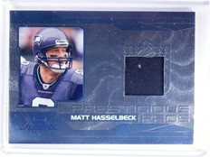 2007 Playoff Prestige Prestigious Pros Matt Hasselbeck Jersey #D03/10 #PP26 *645