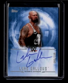 2017 Topps WWE Undisputed Autographs UALG Luke Gallows Auto 195/199