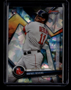 2018 Bowman's Best Neophyte Sensations Atomic Refractor NSRD Rafael Devers RC