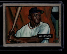 2025 Topps Shoebox Treasures '51 Bowman b5110 Willie Mays