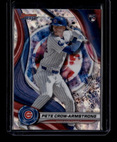 2024 Bowman's Best Wave Refractor 17 Pete Crow-Armstrong Rookie