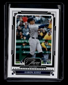 2025 Panini Three and Two 51 Aaron Judge 92/99