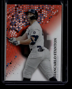 2022 Topps Pristine Orange Refractor 47 Giancarlo Stanton 18/25