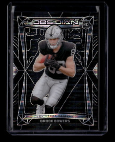 2024 Panini Obsidian International 101 Brock Bowers Rookie