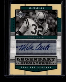 2004 Upper Deck Legends Legendary Signatures LSMI Mike Curtis Auto