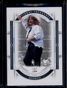2024 Panini National Treasures WWE Holo Silver 56 Mankind 8/25