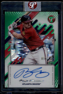 2025 Topps Pristine Autographs Green Pristine Refractor Sean Murphy Auto 10/150