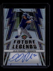 2025 Panini Prospect Edition Future Legends Signatures JoJo Parker RC Auto 418