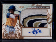 2024 Leaf Trinity Autographs Bronze pabp1 Braylon Payne Rookie Patch Auto 60/99