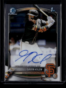2025 Bowman Chrome Draft Autographs CPAGK Gavin Kilen Rookie Auto