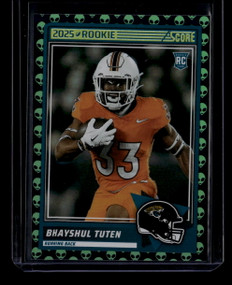 2025 Score Rookies Extraterrestrial 80 Bhayshul Tuten Rookie
