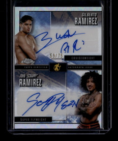 2024 Topps Chrome Stablemates SMSRR Gilberto John Scrappy Ramirez Dual Auto /75