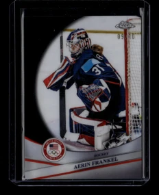 2026 Topps Chrome U. S. Olympic Team Black Refractor 187 Aerin Frankel 9/10