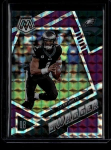 2023 Panini Mosaic Swagger Mosaic Purple Refractor 5 Jalen Hurts 32/49