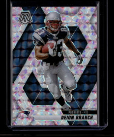 2025 Panini Mosaic Mosaic Choice Cherry Blossom Refractor 111 Deion Branch 5/20