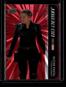 2024 UD Marvel Studios Outburst Red 231 Florence Pugh Yelena Belova RC Debut /25