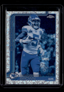 2025 Topps Chrome Frozenfractor 146 Hollywood Marquise Brown -4/0
