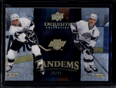 2024-25 Exquisite Collection Tandems Gold ETRB Rob Blake Luc Robitaille 29/99