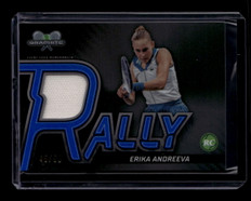 2024 Topps Graphite Rally Relics Blue Refractor RREAA Erika Andreeva Relic 45/50