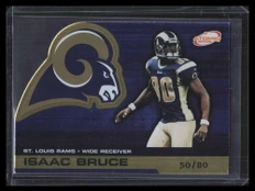 2002 Atomic Gold 78 Isaac Bruce 50/80