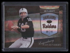 2010 Playoff Contenders Legendary Contenders Black 22 Jim Plunkett 6/50