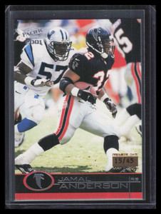 2001 Pacific Premiere Date 15 Jamal Anderson 15/45