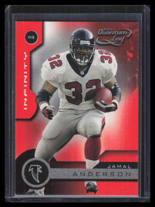 2001 Quantum Leaf Infinity Red 9 Jamal Anderson 29/50