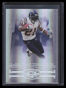 2007 Donruss Threads Silver Holofoil 41 LaDainian Tomlinson 97/100