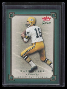 2004 Greats of the Game Green/Red 14 Bart Starr 432/500