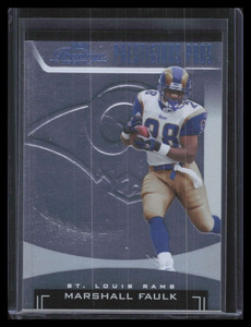 2006 Playoff Prestige Prestigious Pros Silver 31 Marshall Faulk 39/50