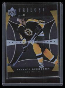 2005-06 Upper Deck Trilogy 133 Patrice Bergeron FIT 568/599 Frozen in Time