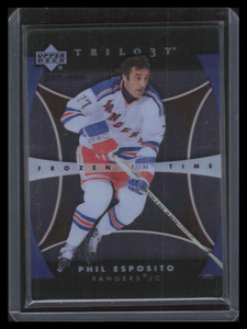 2005-06 Upper Deck Trilogy 166 Phil Esposito FIT 337/599 Frozen in Time