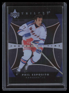 2005-06 Upper Deck Trilogy 166 Phil Esposito FIT 589/599 Frozen in Time