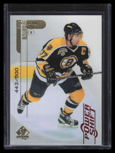 1998-99 SP Authentic Power Shift 7 Ray Bourque 443/500