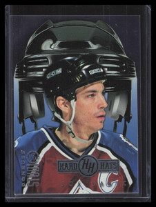 1997-98 Studio Hard Hats 17 Joe Sakic 2025/3000